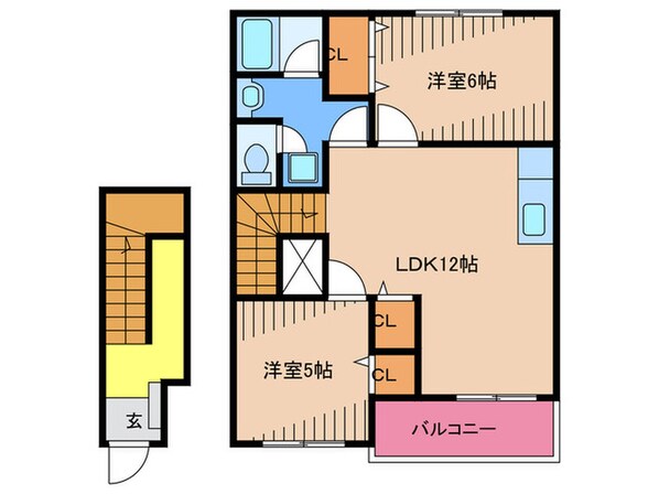 エコパラダイス宗像の物件間取画像